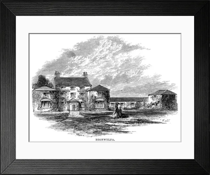 Framed Print : Home of Felicia Hemans Framed Print : Home of Felicia Hemans