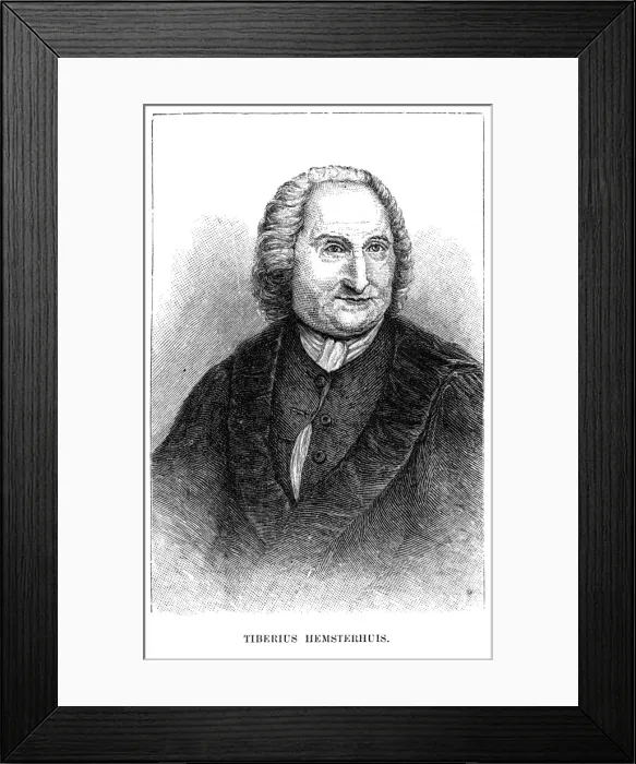 Framed Print : Tiberius Hemsterhuis Framed Print : Tiberius Hemsterhuis