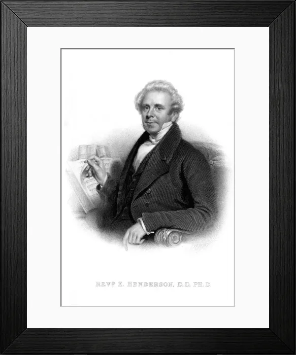Framed Print : Ebenezer Henderson Framed Print : Ebenezer Henderson