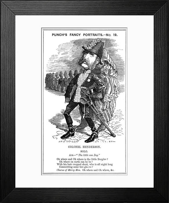 Framed Print : Sir Edmund Henderson Framed Print : Sir Edmund Henderson