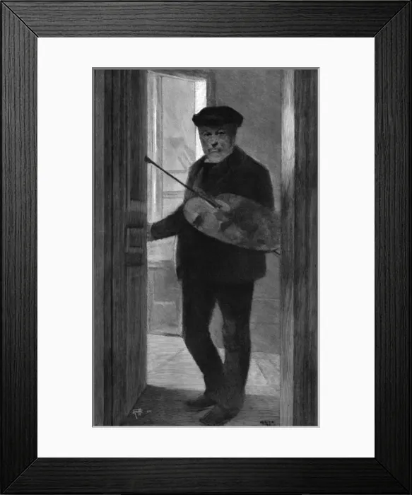 Framed Print : Jean Jacques Henner Framed Print : Jean Jacques Henner