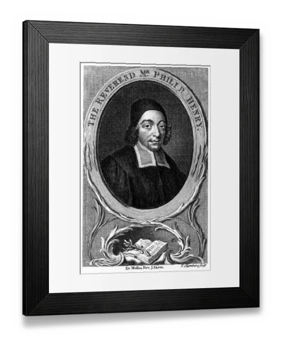 Framed Print : Philip Henry, Churchman Framed Print : Philip Henry, Churchman