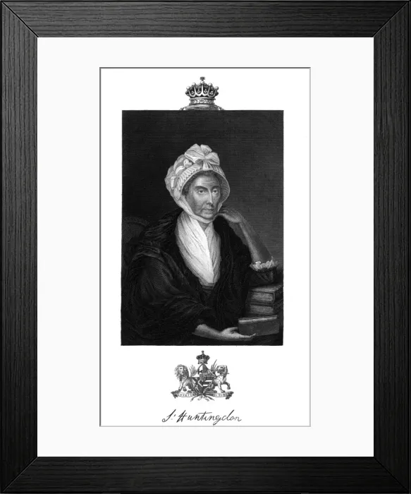 Framed Print : Selina Ctess Huntingdon Framed Print : Selina Ctess Huntingdon