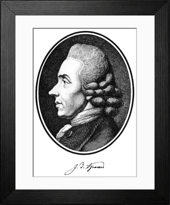 Framed Print : Johann Timotheus Hermes Framed Print : Johann Timotheus Hermes