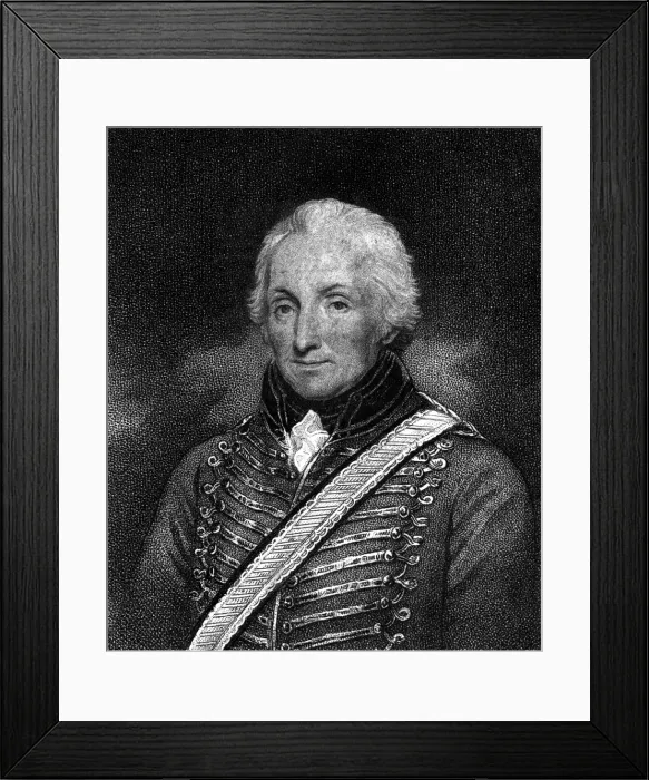 Framed Print : Colonel Charles Herries