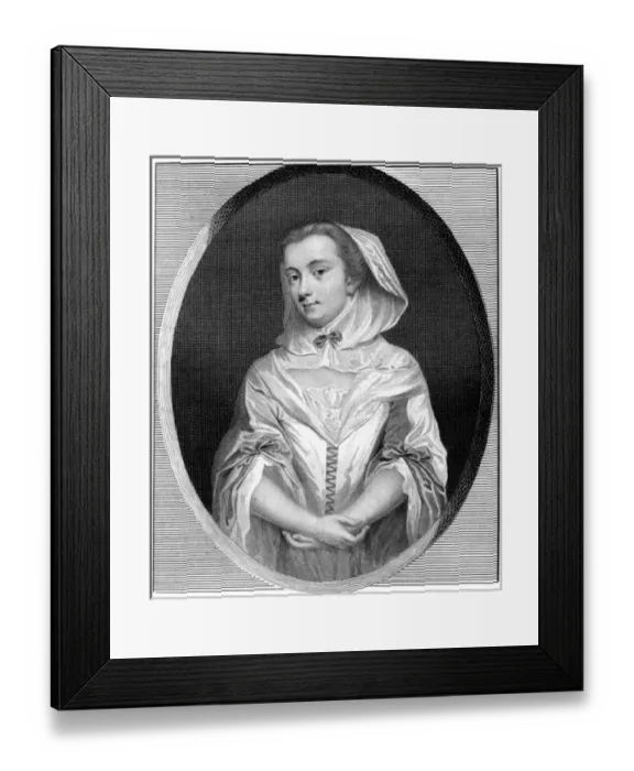 Framed Print : Mary Lady Hervey