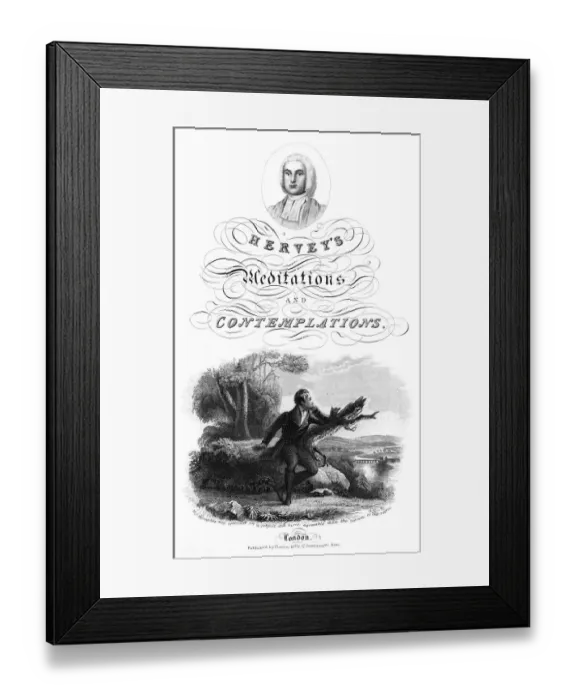 Framed Print : James Hervey - 3 Framed Print : James Hervey - 3