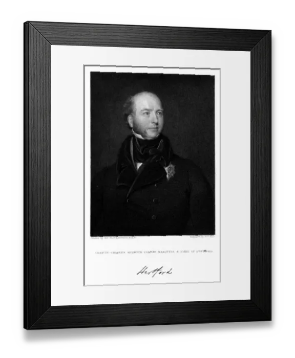 Framed Print : 3rd Marquis Hertford Framed Print : 3rd Marquis Hertford
