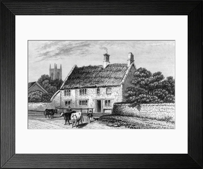 Framed Print : Birthplace of Hervey Framed Print : Birthplace of Hervey