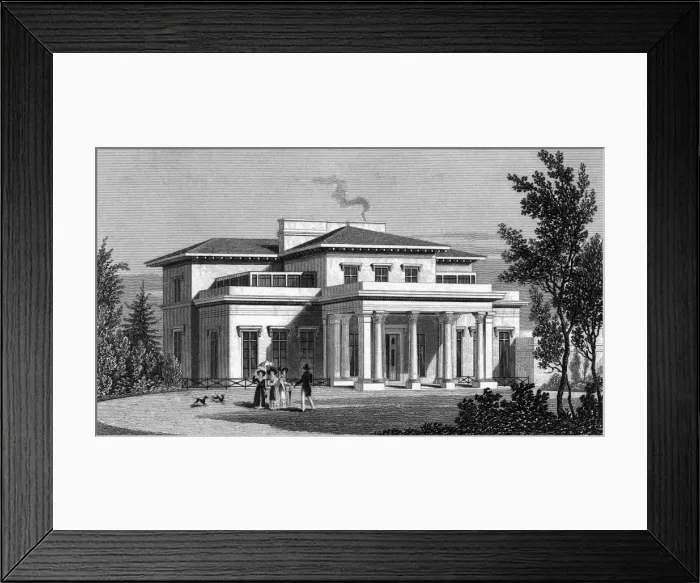 Framed Print : Hertford Home Framed Print : Hertford Home
