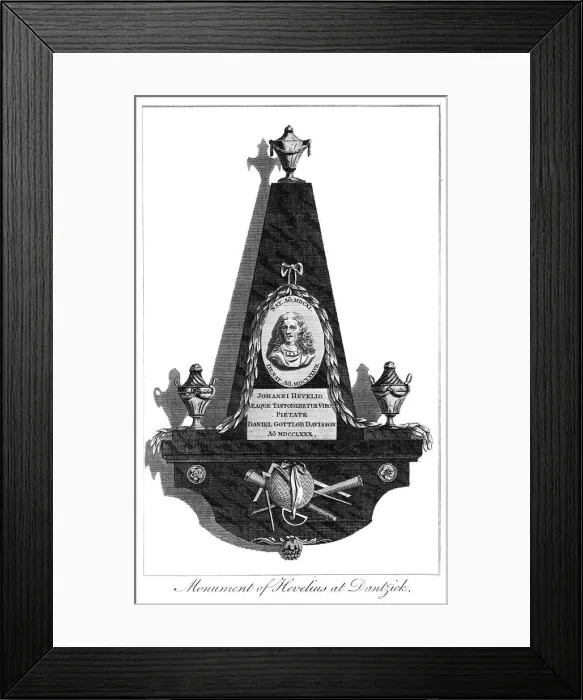 Framed Print : Johann Hevel - 3 Framed Print : Johann Hevel - 3
