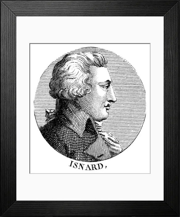 Framed Print : Achille Nicolas Isnard Framed Print : Achille Nicolas Isnard