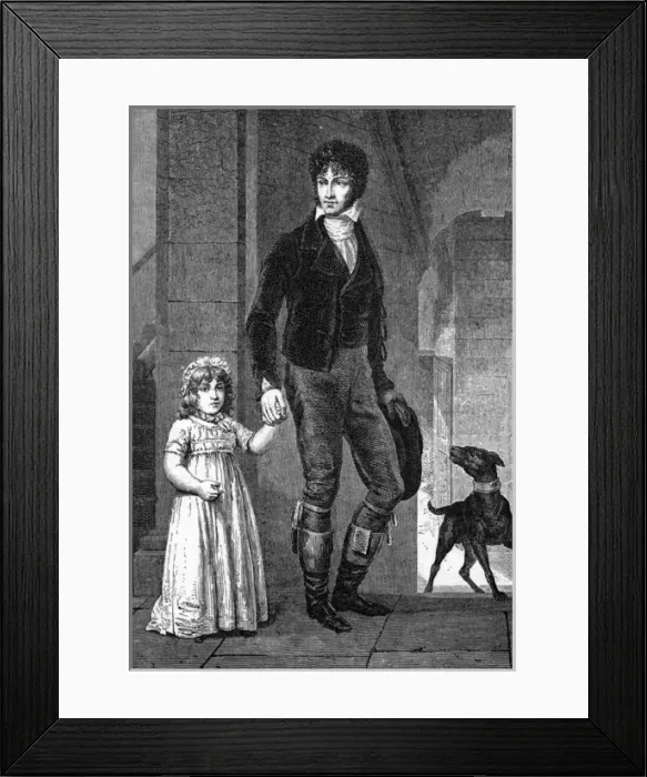Framed Print : Jean-Baptiste Isabey Framed Print : Jean-Baptiste Isabey