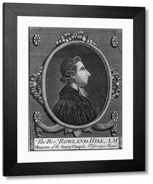 Framed Print : Rev Rowland Hill Framed Print : Rev Rowland Hill