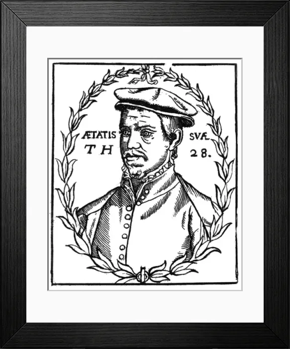 Framed Print : Thomas Hill, Writer Framed Print : Thomas Hill, Writer