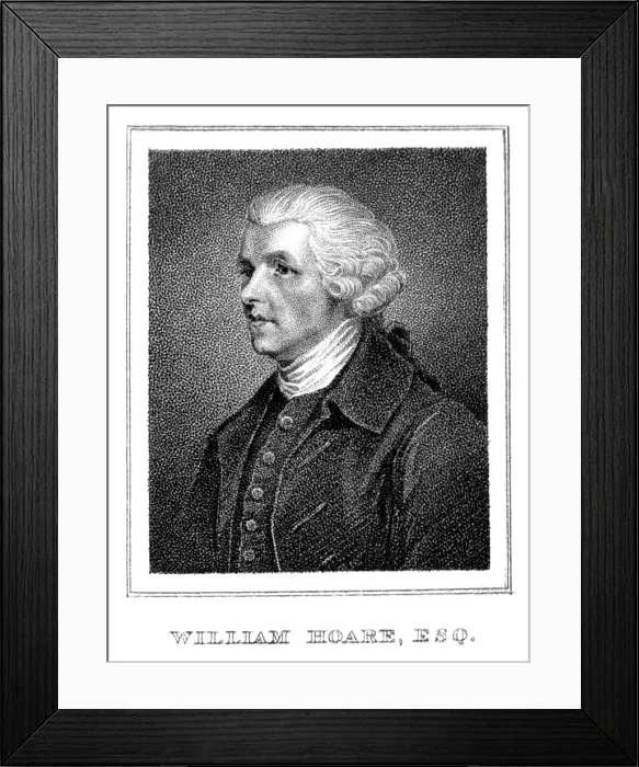 Framed Print : William Hoare, Artist Framed Print : William Hoare, Artist