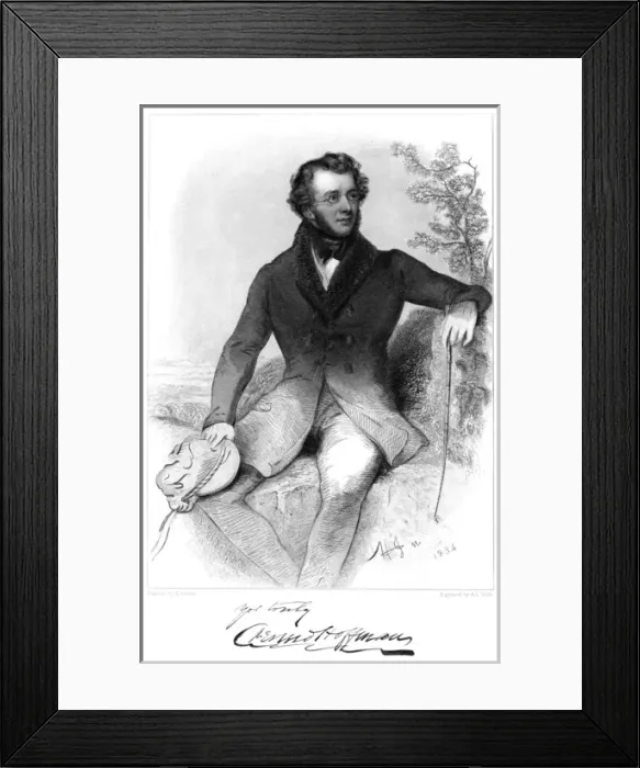 Framed Print : Charles Fenno Hoffman -1 Framed Print : Charles Fenno Hoffman -1