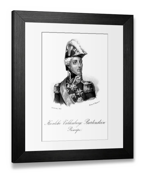 Framed Print : Ludwig Prince Hohenlohe Framed Print : Ludwig Prince Hohenlohe