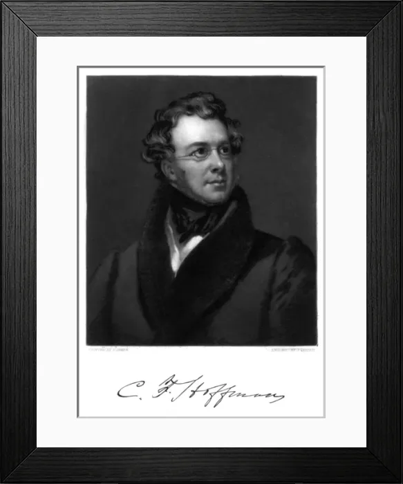 Framed Print : Charles Fenno Hoffman -2 Framed Print : Charles Fenno Hoffman -2