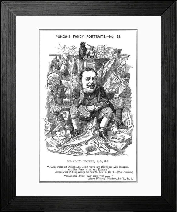 Framed Print : Sir John Holker Framed Print : Sir John Holker
