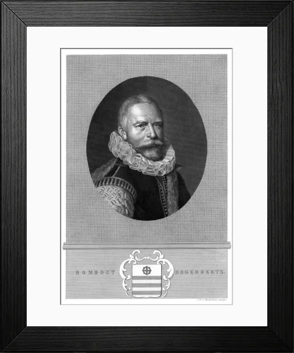 Framed Print : Rombout Van Hogerbeets Framed Print : Rombout Van Hogerbeets