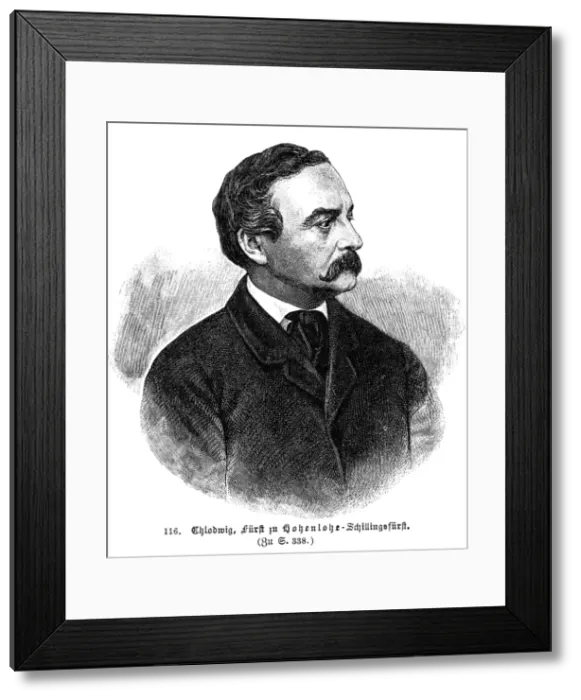 Framed Print : Chlodwig Furst Hohenlohe Framed Print : Chlodwig Furst Hohenlohe