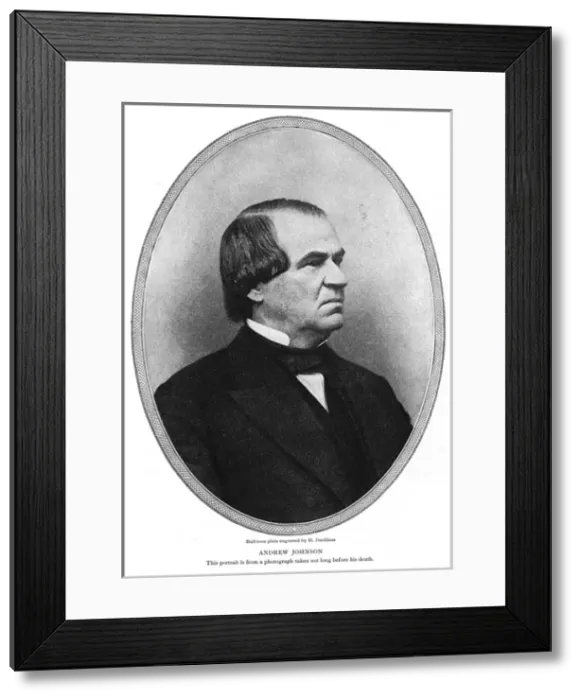 Framed Print : Andrew Johnson, Pres Framed Print : Andrew Johnson, Pres