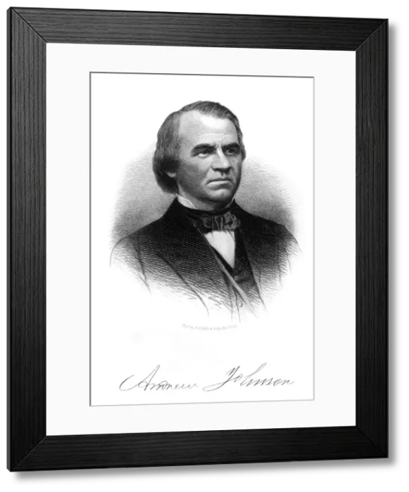 Framed Print : Andrew Johnson, Pres Framed Print : Andrew Johnson, Pres