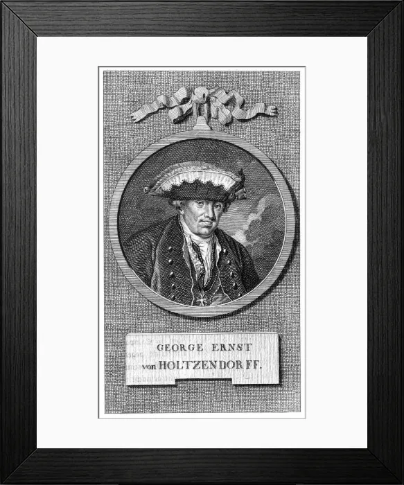 Framed Print : Geog Ernst Holtzendorff Framed Print : Geog Ernst Holtzendorff