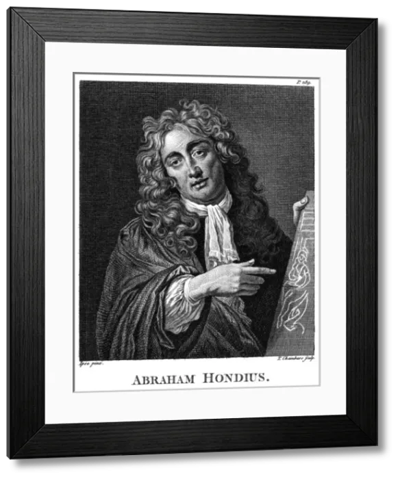 Framed Print : Abraham Hondius Framed Print : Abraham Hondius