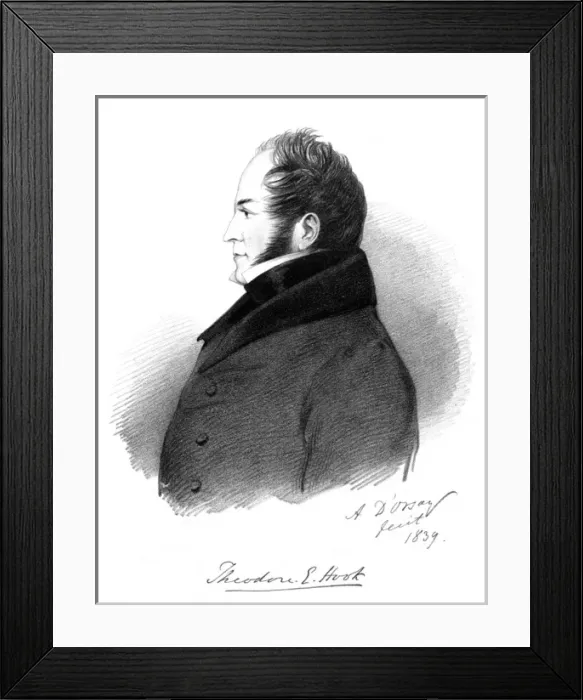Framed Print : Theodore Hook - 3 Framed Print : Theodore Hook - 3