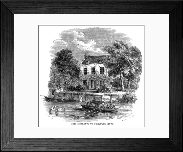 Framed Print : Theodore Hooks Home Framed Print : Theodore Hooks Home
