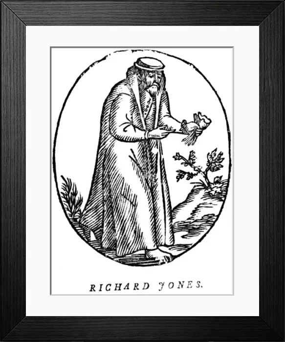 Framed Print : Richard Jones, Printer Framed Print : Richard Jones, Printer