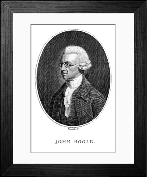 Framed Print : John Hoole, Translator Framed Print : John Hoole, Translator