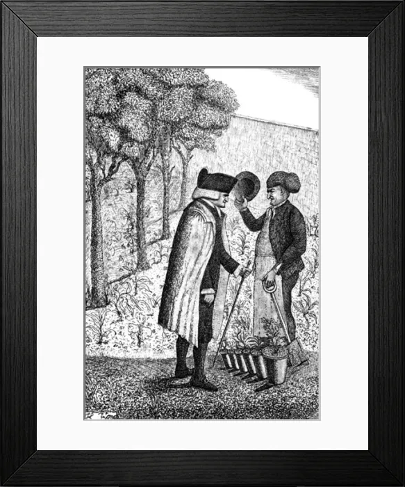 Framed Print : John Hope, Botanist Framed Print : John Hope, Botanist