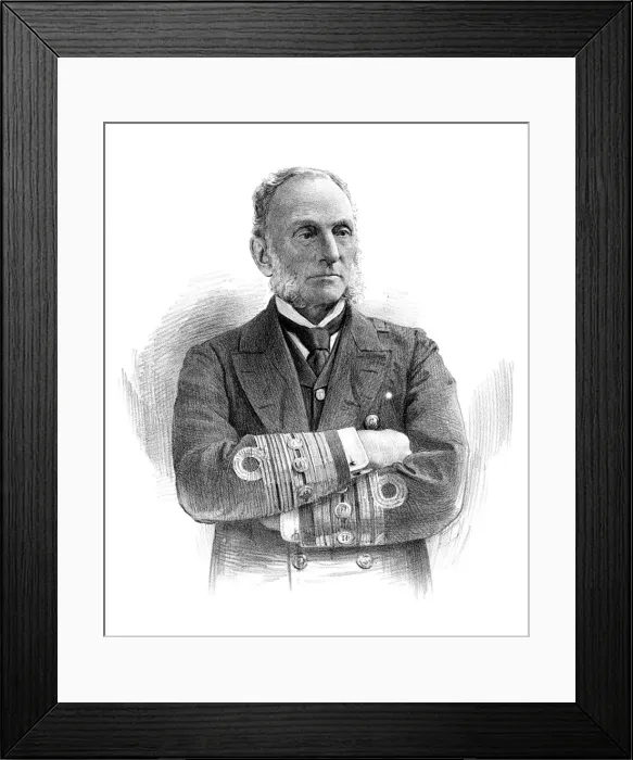 Framed Print : Sir Geoffrey Hornby Framed Print : Sir Geoffrey Hornby