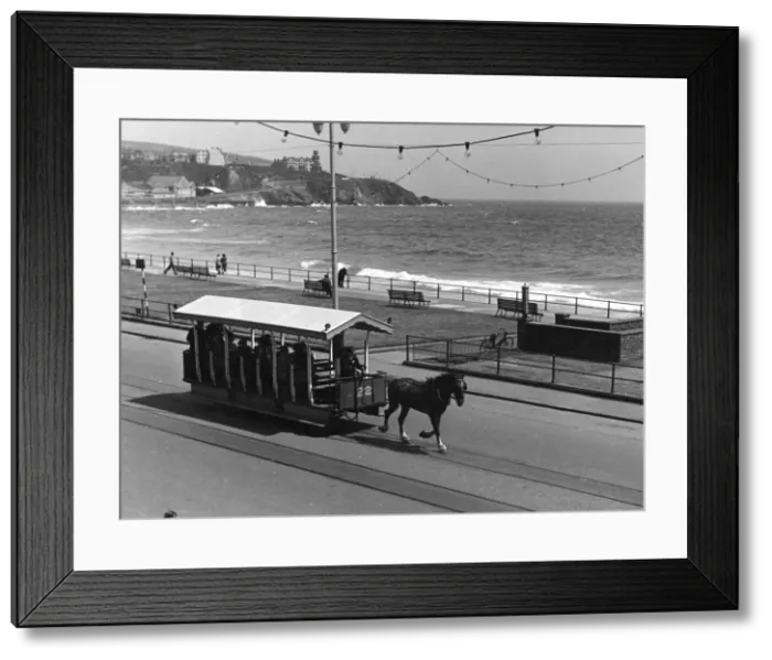 Framed Print : Isle of Man Horse Tram Framed Print : Isle of Man Horse Tram