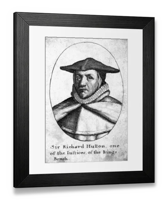 Framed Print : Sir Richard Hulton Framed Print : Sir Richard Hulton