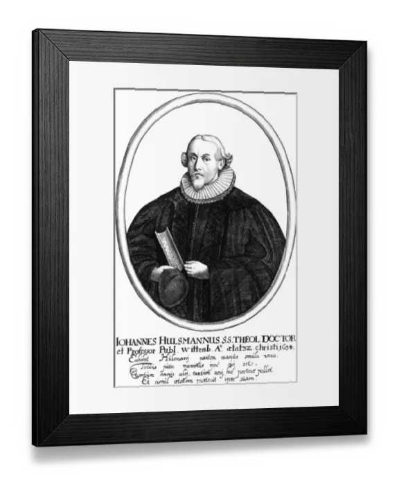 Framed Print : Johann Hulsemann - 1 Framed Print : Johann Hulsemann - 1