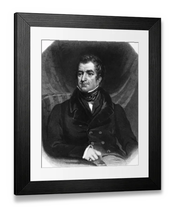Framed Print : Joseph Hume - 3 Framed Print : Joseph Hume - 3