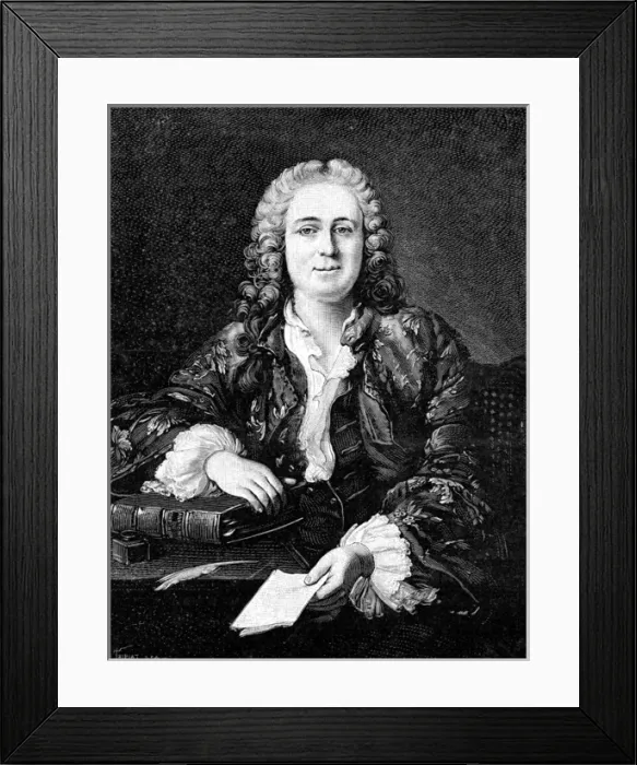 Framed Print : Francois Jos. Hunauld Framed Print : Francois Jos. Hunauld