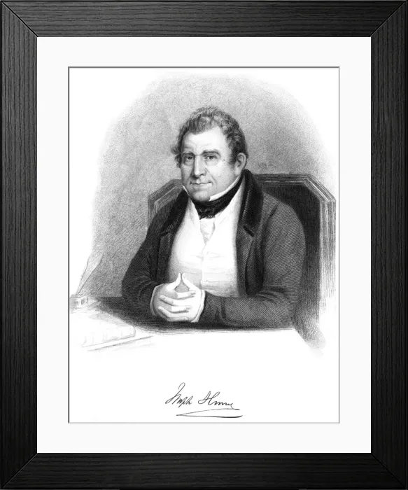 Framed Print : Joseph Hume - 6 Framed Print : Joseph Hume - 6