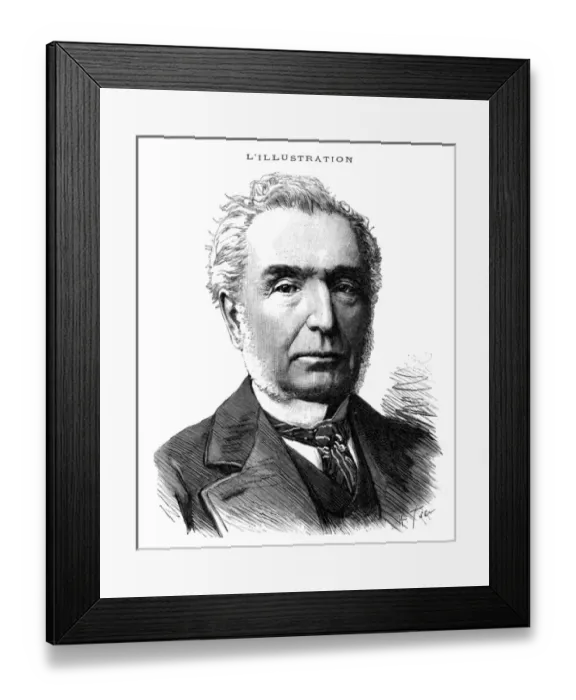 Framed Print : Admiral De Kerjegu Framed Print : Admiral De Kerjegu