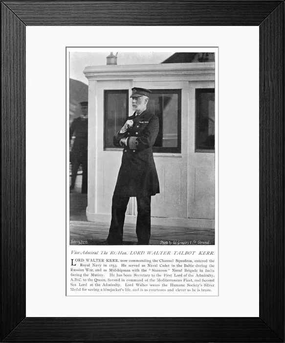 Framed Print : Walter Talbot Kerr Framed Print : Walter Talbot Kerr