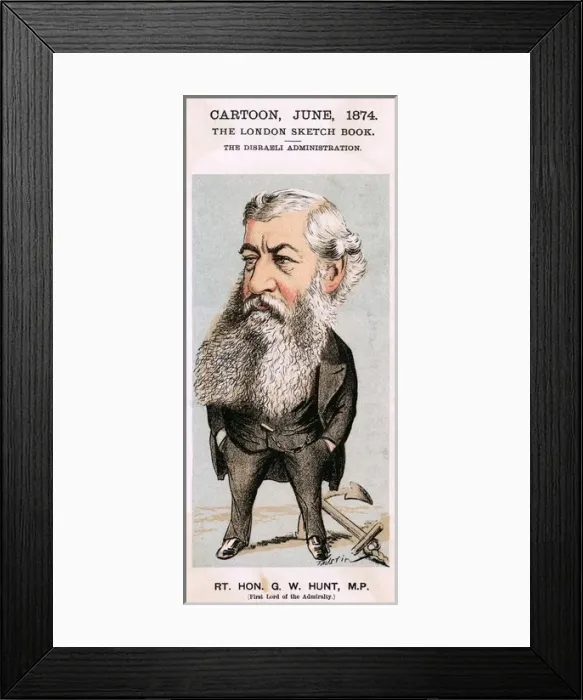 Framed Print : George Ward Hunt - 3 Framed Print : George Ward Hunt - 3
