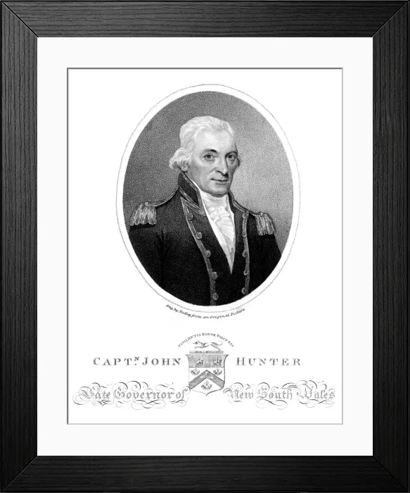 Framed Print : John Hunter, Naval Framed Print : John Hunter, Naval
