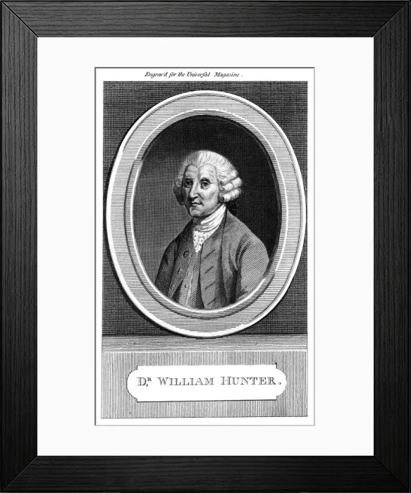Framed Print : William Hunter, Medical Framed Print : William Hunter, Medical