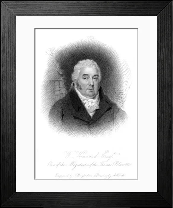 Framed Print : W Kinnard, Magistrate Framed Print : W Kinnard, Magistrate