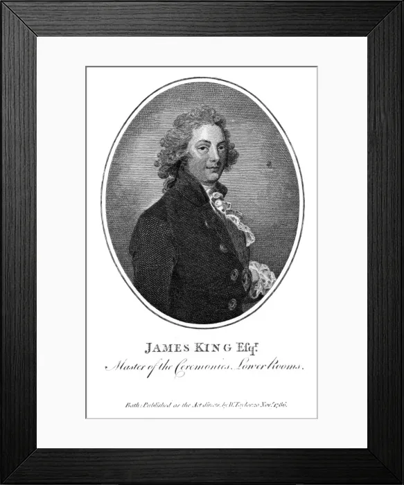 Framed Print : James King of Bath Framed Print : James King of Bath