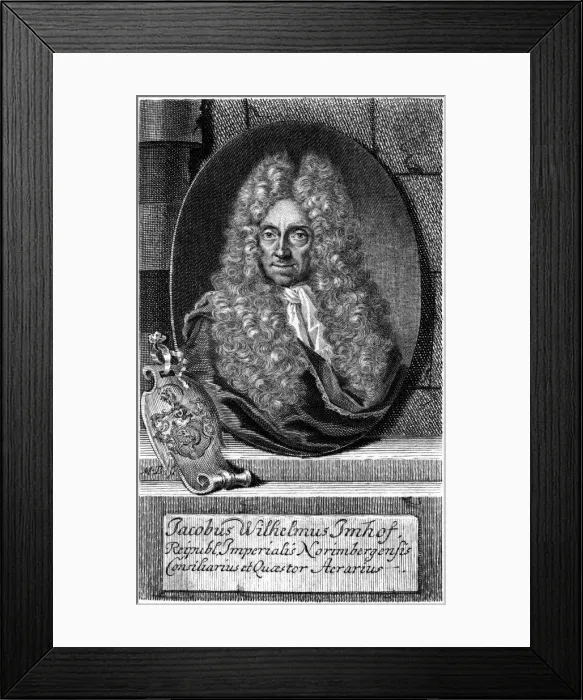 Framed Print : Jacob Wilhelm Imhof Framed Print : Jacob Wilhelm Imhof